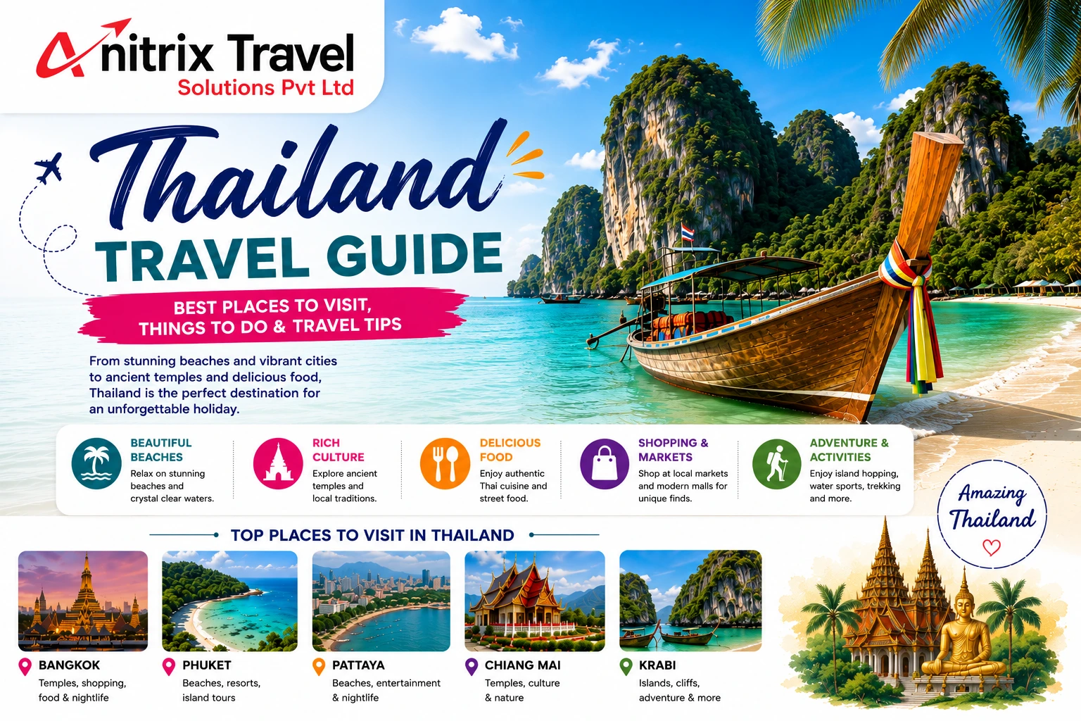 Thailand Travel Guide: Best Places to Visit, Things to Do & Travel Tips